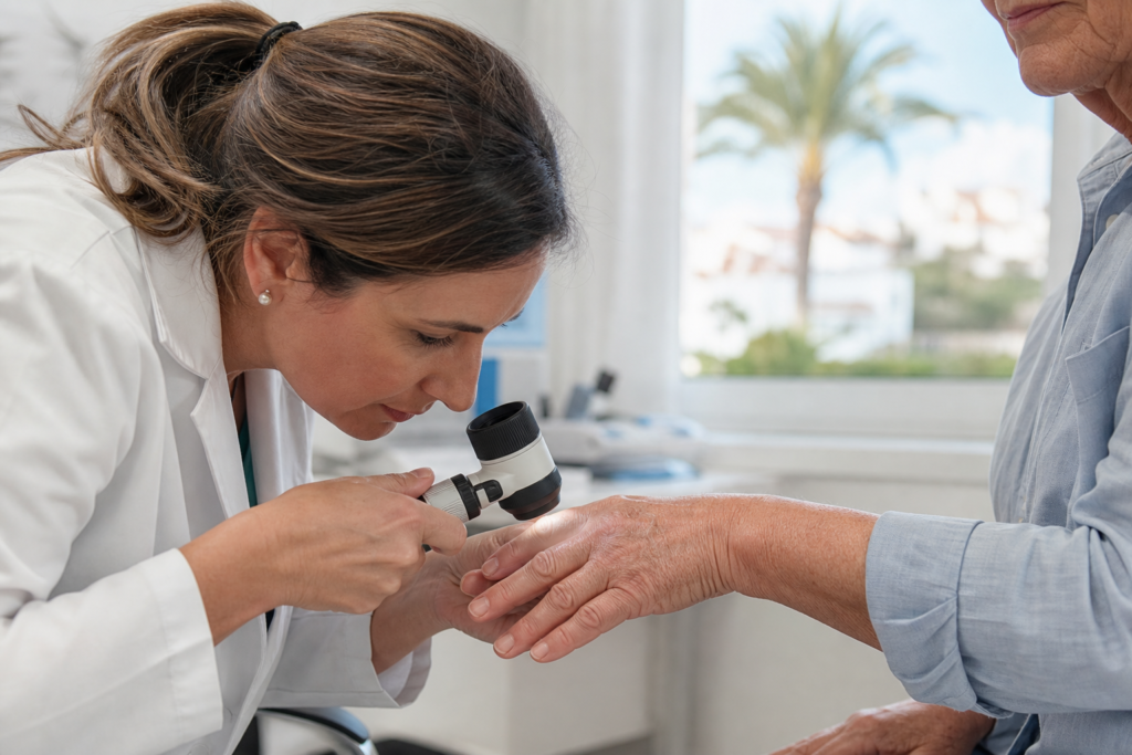 Queratosis actínica: cómo reconocer una zona áspera persistente en la piel y cuándo consultarla